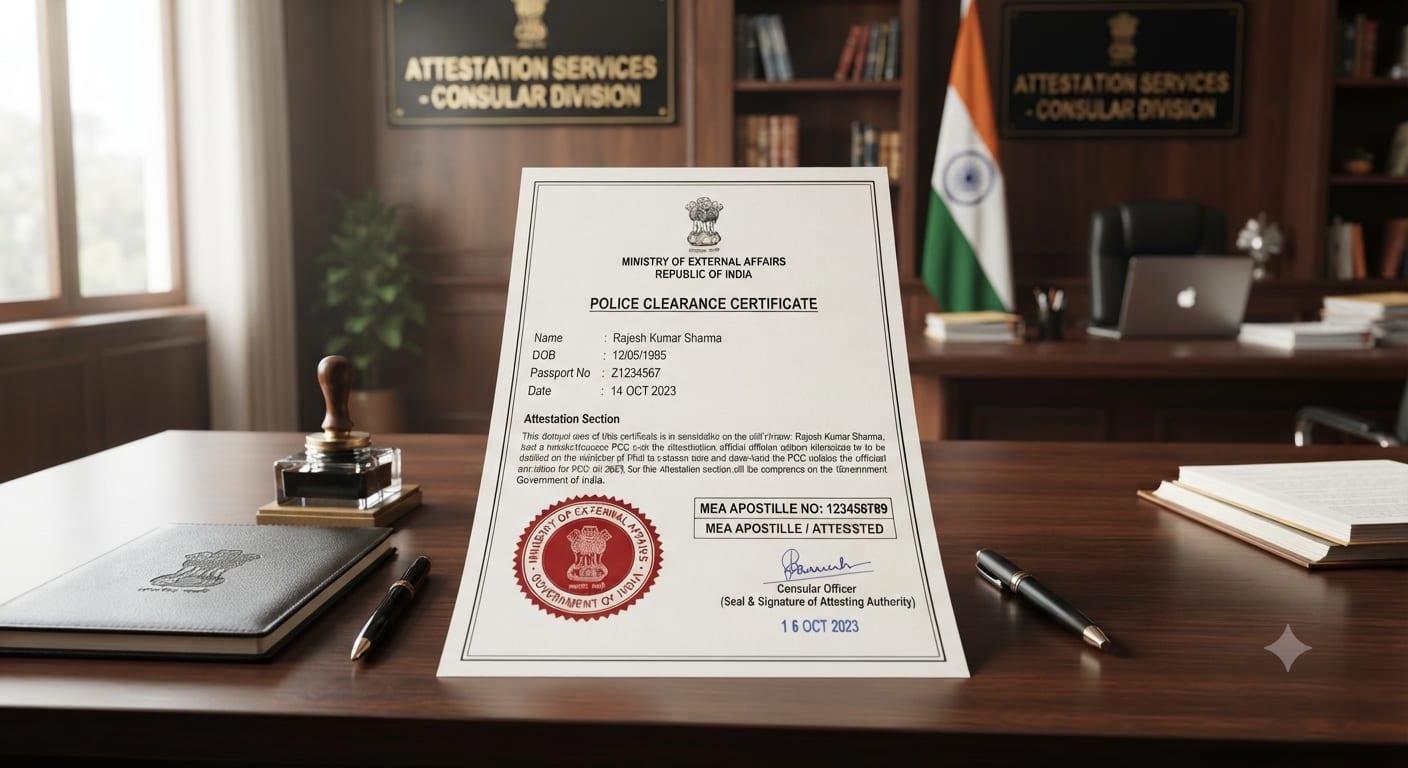 PCC Certificate Attestation